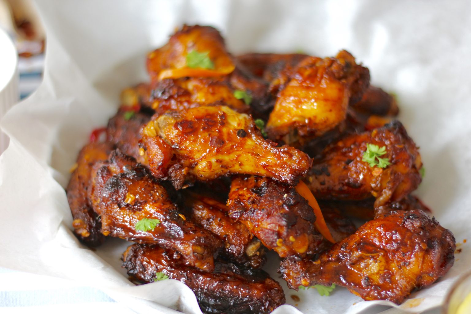 Spicy Rum & Coke Chicken Wings Tasty Matter