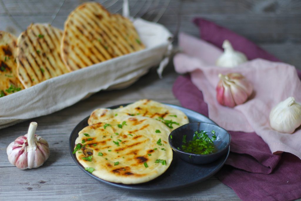 Naan Brot Ohne Hefe Mit Quark
