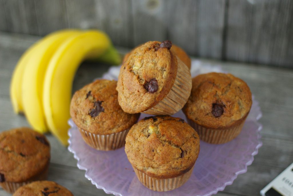 Healthy Whole Grain Banana Yogurt Muffins Tasty Matter
