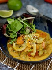 Veganes Karotten-Fenchel Curry – gesund, einfach & köstlich